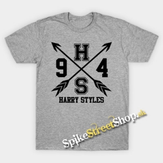 HARRY STYLES - Logo Crest - sivé detské tričko