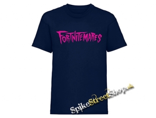 FORTNITEMARES - Logo - námornícke modré detské tričko