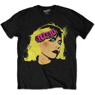 BLONDIE - Punk Logo - čierne pánske tričko