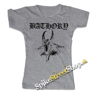 BATHORY - Goat - šedé dámske tričko