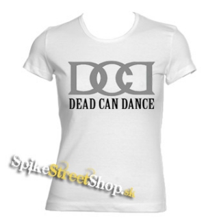 DEAD CAN DANCE - Logo Grey Sign - biele dámske tričko