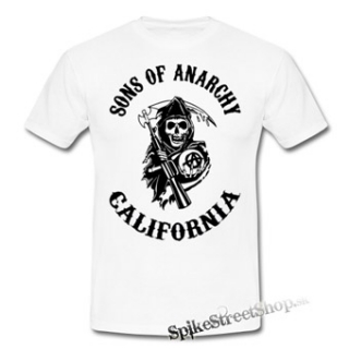 SONS OF ANARCHY - California - biele detské tričko