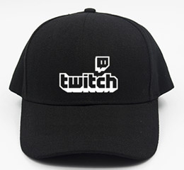 TWITCH - White Logo Sign - čierna šiltovka (-30%=AKCIA)