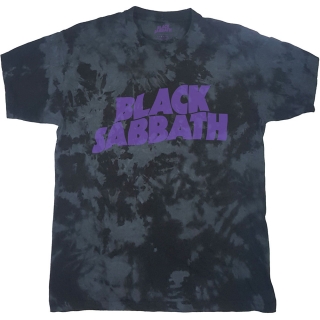 BLACK SABBATH - Wavy Logo - čierne pánske tričko