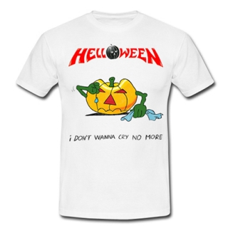 HELLOWEEN - I Don´t Wanna Cry No More - biele pánske tričko