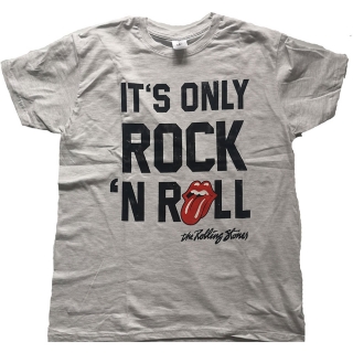 ROLLING STONES - It's Only Rock N' Roll - sivé pánske tričko