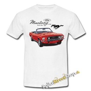 FORD MUSTANG - Legendary Car Collection - biele detské tričko