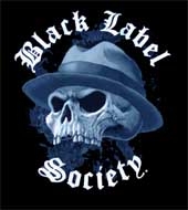 Samolepka BLACK LABEL SOCIETY - Blue Skull