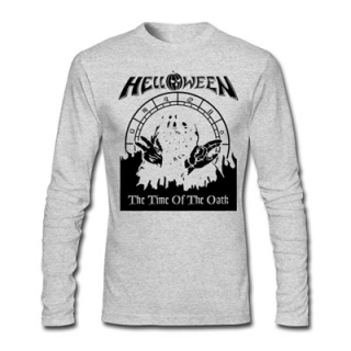 HELLOWEEN - Time Of The Oath - šedé detské tričko s dlhými rukávmi