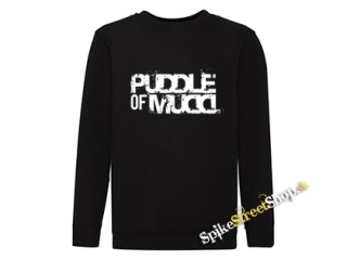 PUDDLE OF MUDD - Logo - čierna detská mikina bez kapuce