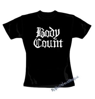 BODY COUNT - Logo - čierne dámske tričko