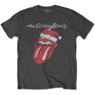 ROLLING STONES - Santa Lick - sivé pánske tričko