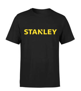 STANLEY - Logo - čierne detské tričko