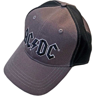 AC/DC - Black Logo - sivá šiltovka