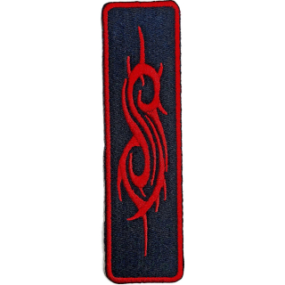 SLIPKNOT - Red Tribal Sigil - nažehľovacia nášivka