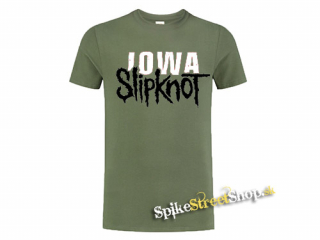 SLIPKNOT - Iowa - olivové detské tričko