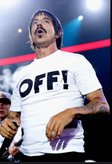 ANTHONY KIEDIS - Off! - biele pánske tričko