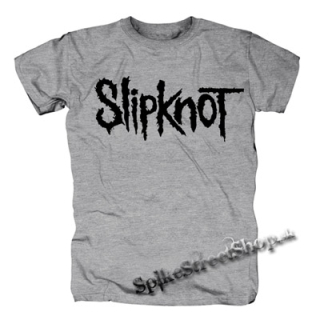 SLIPKNOT - Logo - sivé detské tričko