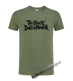 THE BLACK DAHLIA MURDER - Logo - olivové pánske tričko