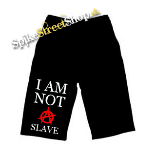 Kraťasy I AM NOT A SLAVE - Red A