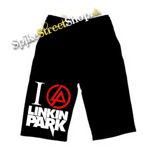 Kraťasy I LOVE LINKIN PARK - Crest Motive