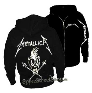 METALLICA - Rocker - čierna detská mikina na zips